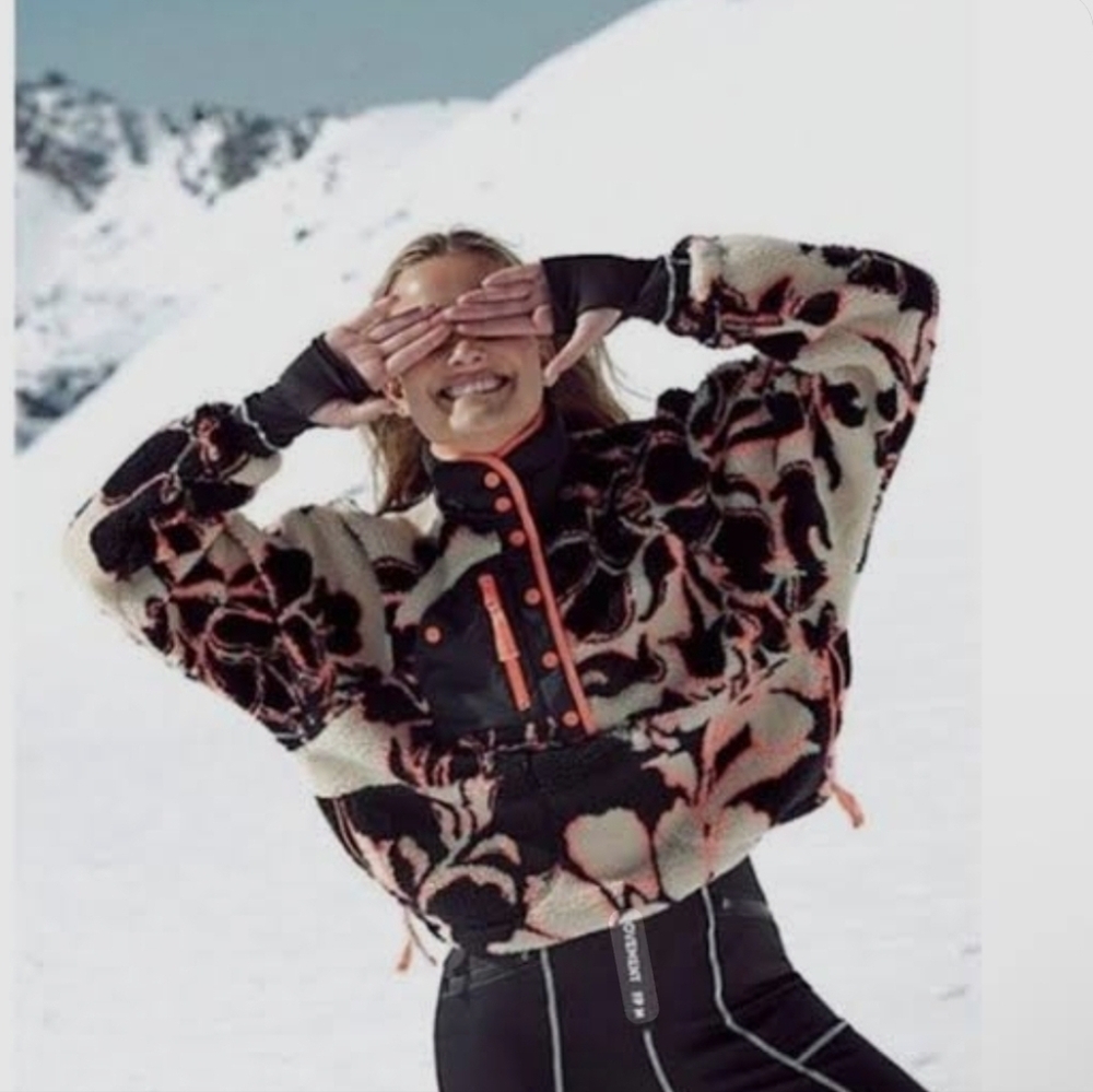 Free People Movement Hit The Slopes Printed Pullover